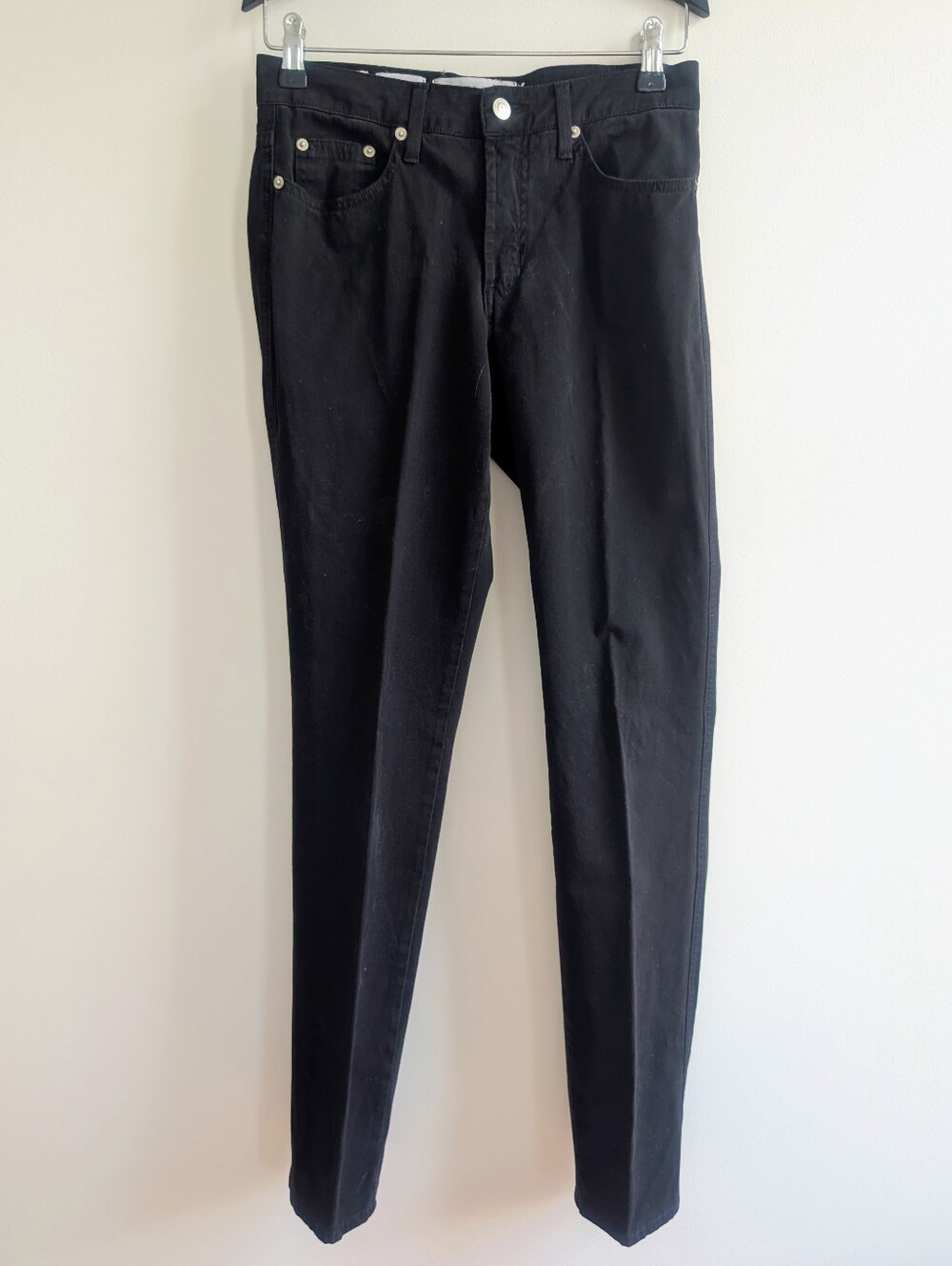 Fabrizio Gianni Womens Black Denim Jean Stretch For High Comfort S 2